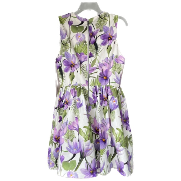 Alice + Olivia Palm Cream Dress 10 - Picture 3 of 9